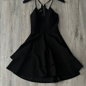 Elegant Black Party Dress